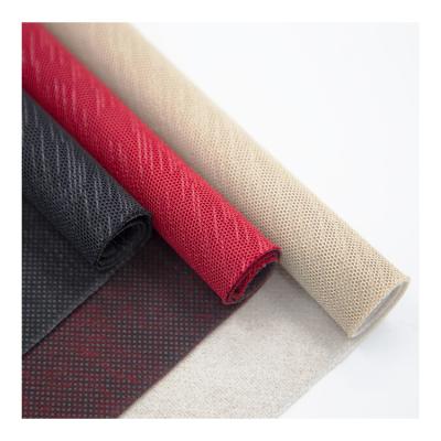 China Antistatic Custom Yarn-dyed Mesh Bonded Fabric For Making Shoes for sale