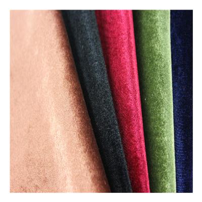 China High Quality Korean Woven Shoe Materials Fabric Antistatic Custom Velvet for sale