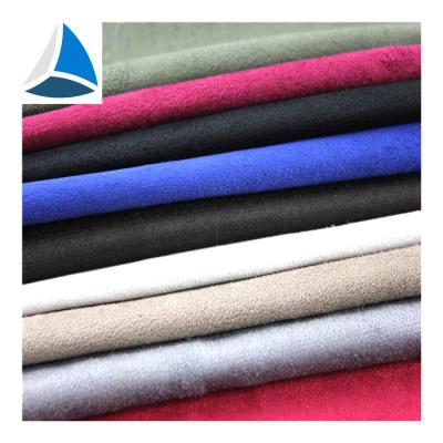 China Antistatic Popular Textiles And Fabrics Shoe Upper Materials Suede Fabric for sale