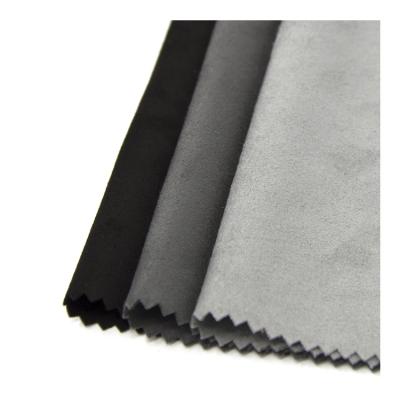 China Double Side Antistatic Suede Cloth Garment Fabric For Clothing for sale