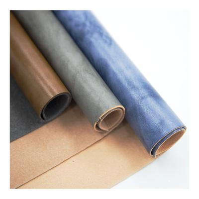 China Abrasion-Resistant Stamping Color Change PU Faux Leather Printed For Booking Binding for sale