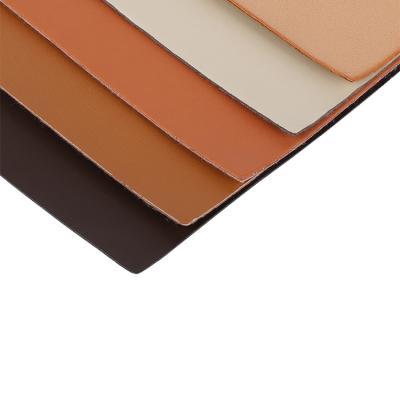 China 1.35-1.4 Millimeter PU Synthetic Leather Waterproof Non-woven Thick Leather Color Change Faux Leather Sheets For Shoes for sale