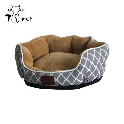 China New Sustainable Comfortable Pet Bed Durable Dog Cat Bed Portable Dog Sofa for sale