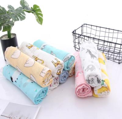 China 2021 Custom Baby Anti-static Wrap Factory Price Printing Blanket Muslin Blanket for sale