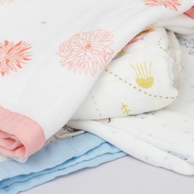 China Wholesale Gauze Cover Quilt Anti-static Thickened Newborn Blanket Children Quilt 4/6/8 Layer Cotton Baby Blanket for sale