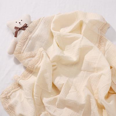 China Four Seasons Baby Blanket Anti-Static Quilt Side Blanket Baby Color Bamboo Cotton Blanket Blanket Custom Custom for sale