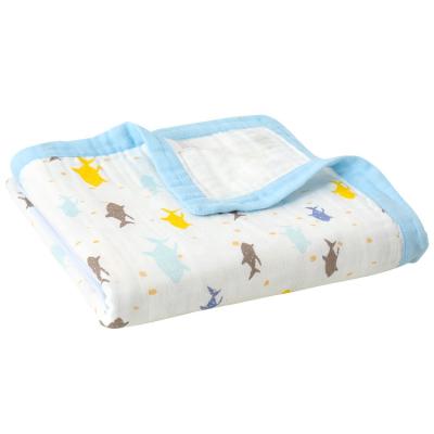 China 2021 Peresonalized Organic Monthly Baby Milestone Soft Cotton Blanket for sale