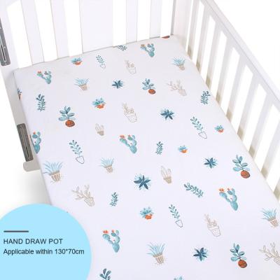 China Wholesale Customized Baby Kids Waterproof Bedding Waterproof Crib Sheet Anti-bacteria for sale