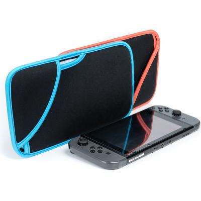 China Storage Carry Bag For Game Controller Neoprene Lightweight Portable Case Protective Nintendo Switch Console Accessories Storage Bag for sale