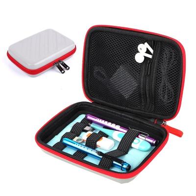 China Storage Carry Tool Case For Electronics Portable Custom EVA Hard Tool Case For Organizer Electronics Accessories Storage Zipper Carrying Bag for sale