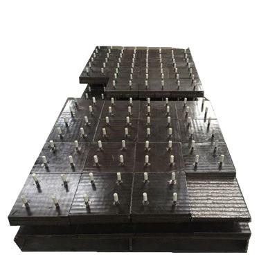 China China High Quality Chute Liner Mining Wear Heat Resistant Standard Hardened Steel Plate for sale