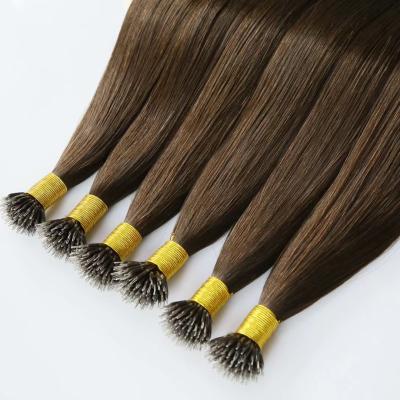 China 100% Yasen Nano Rings Micro Beads Hair Extensions 100% Micro Barely Soft Soft Thin Remy Hair Brown Blonde Blonde Pure Color 50Strands Thick Bond Hair Shedding for sale