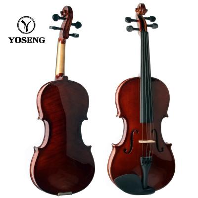 China Liminated Linden High Quality Beginners Plywood Made in China Cheap Violin for sale