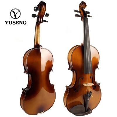 China Solid Beginners Good Grade Violin Impeccable Top Selling for sale