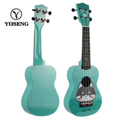 China Linden Plywood Basswood Plywood OEM Customized Ukulele Full Colored for sale