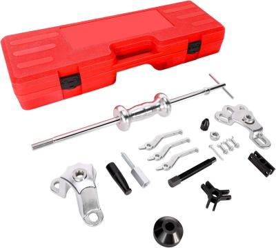 China Alloy Steel 9 Way Slide Hammer Set Front Wheel Hub Gear Inner Bearing Remover And Rear Axle Hub Dent Shaft Puller Tool Kit For Car Repair for sale