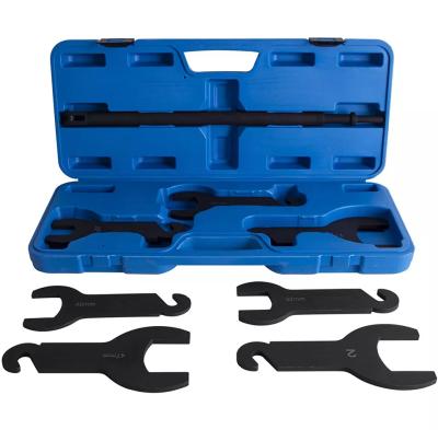 China 8Pcs Carbon Steel Pneumatic Fan Clutch Wrench Set Tool Kit Auto Repair Spanner Removal Kit For Ford GM Jeep Chrysler for sale