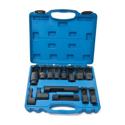 China 14Pcs Carbon Steel Offset Oxygen Sensor Plug Set for sale