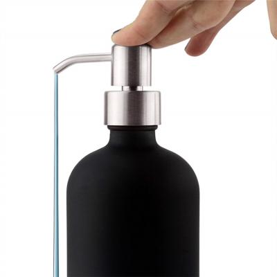 China Personal Care 250ml Paint Color Hand Wash Liquid Bottle Liquid Soap Glass Bottle Dispenser for sale