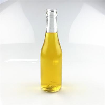 China Beverage 200ml Crown Glass Bottle For Drinking Water Soda for sale