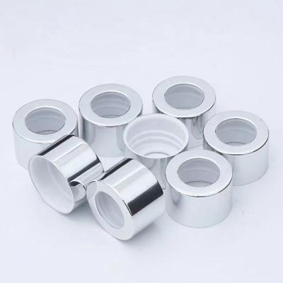 China Non Spill 28mm Aluminum Screw Cap Used For Glass Scent Diffuser Bottles for sale