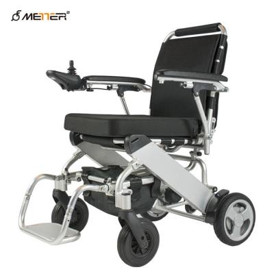 China Aleación de aluminio que dobla la silla de ruedas eléctrica con el motor sin cepillo 180W*2 en venta