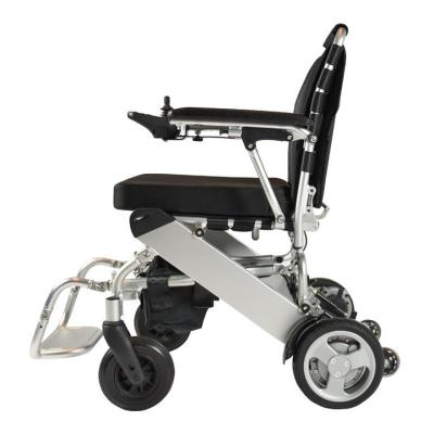 China Brushless de Motor Lichtgewichtmobiliteit van de aluminium Draagbare Vouwbare Elektrische Rolstoel voor Gehandicapten Te koop