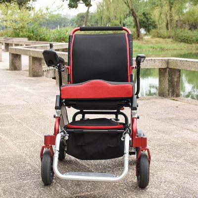 Chine Poids léger motorisé pliable du fauteuil roulant électrique 6 km/hr de pliage à vendre