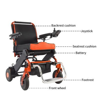 China Lithium Battery Electric Wheelchair 100KG Load 6km/H for sale