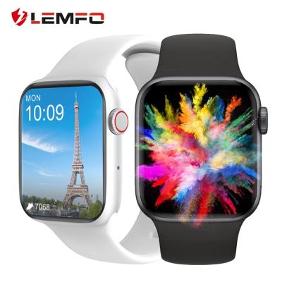 China Auto Date DT100 Plus Smartwatch IWO 13 Full Page Women Inch HD LEMFO Call 1.75 Support Smart Watch Man Woman Pro Dynamic Dial for sale