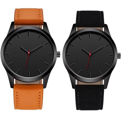 China Non-Specific Hot Selling Soyouth 8329 Men Watch No Logo Small OEM Watches Leather Wristwatches Small Price for sale