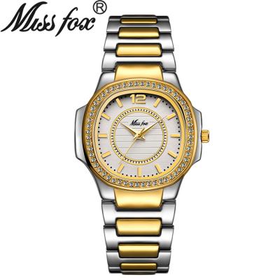 China Fox automatic explosive diamond miss date fashion casual ladies watch quartz watch custom waterproof factory direct sales for sale