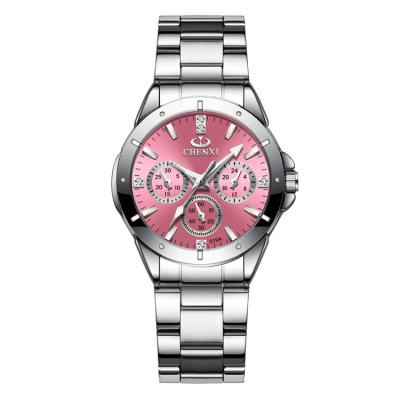 China CHENXI 019A Water Resistant Women Fashion Wristwatches Ladies Quartz Watches Luxury Women Luxury Rhinestone Dial Clock Waterproof Reloj Mujer for sale