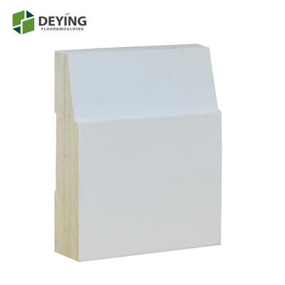 China Modern Waterproof Primed LVL Baseboard Molding Factory Directly for sale