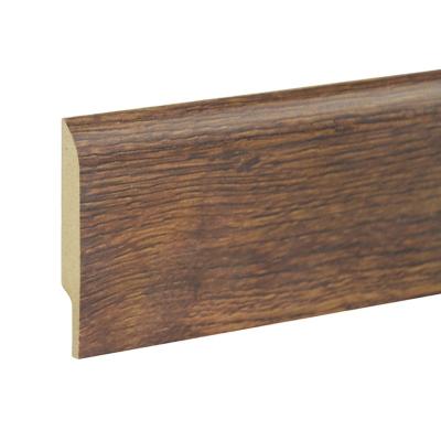 China Modern Laminated Floor HDF Skirting Board for sale