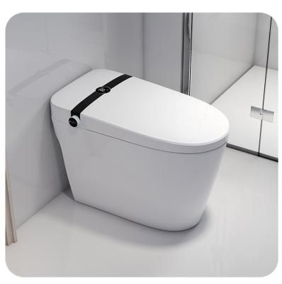 China Modern Economic Custom Design One Piece Low Price Floor Smart Toilet for sale