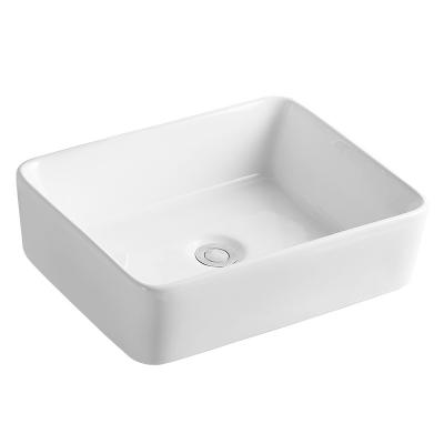 China Modern Marble Pedestal Hand Semi Recessed Ceramic Sink Dining Room Corner Wash Basin for sale