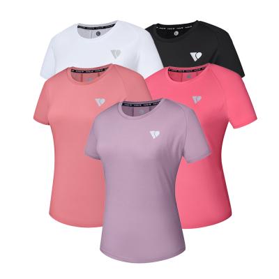 China Wholesale Anti-Wrinkle Top Selling Custom Women's Quick Dry T-shirt Sports Joggers Sweatwear Tees for sale