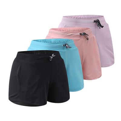 China Wholesale Custom Logo New Anti-wrinkle fashion sweat shorts womens casual sports gym women's shorts for sale