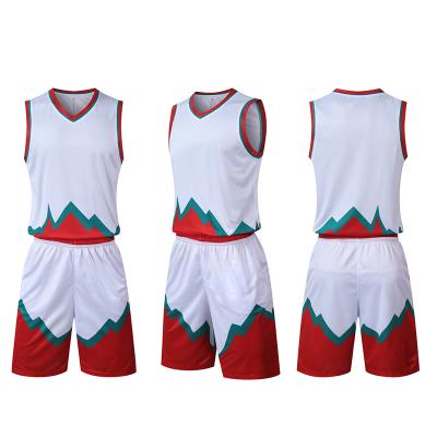 China Wholesale Fashion Design Sportswear Custom Men's Breathable Basketball Wear Uniform for sale