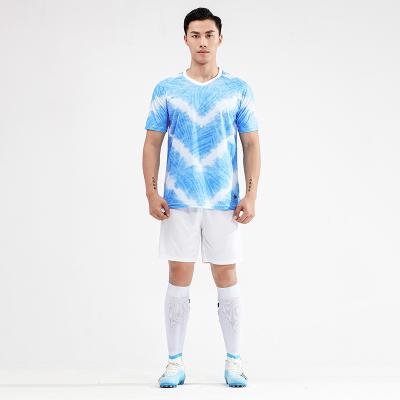 China Quality cheap soccer jerseys uniforms for mens sports custom logo sublimated team shorts sets uniforms soccer jerseys football wear for men for sale