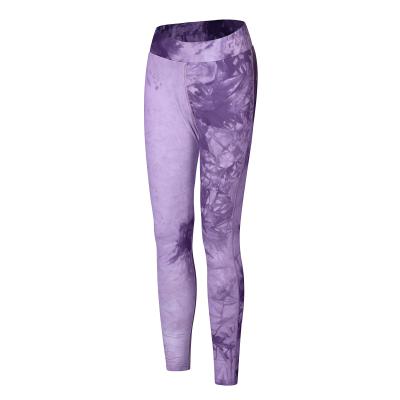 China Breathable Custom Made Sublimation Printing Gym Fashion Fitness Yoga Sportswear Women Gaiters Yoga Seamless Pants for sale