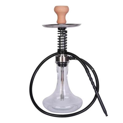 China NEW Design Durable Spring Aluminum Alloy IMAXHOOKAH Hookah Shisha Glass Hookah Set for sale