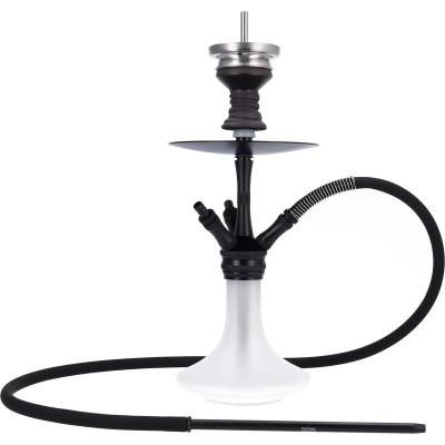 China NEW Design Aluminum Alloy Durable Shisha Hookah IMAXHOOKAH Glass Hookah Shisha Set for sale