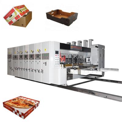 Cina 1200*2600mm Pizza Box Making Machine Slotting Die Cutting Machine Automated in vendita