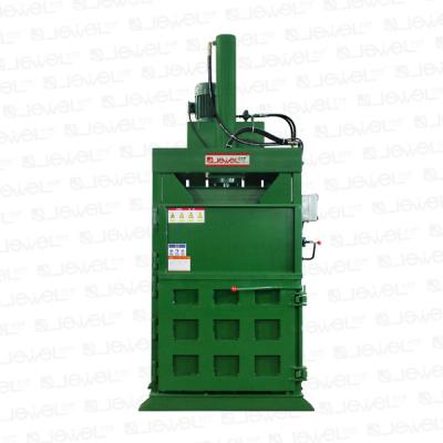 China 40t Semi Auto Vertical Cardboard Baler Corrugated Carton Box Baler Packing 1000*800 for sale