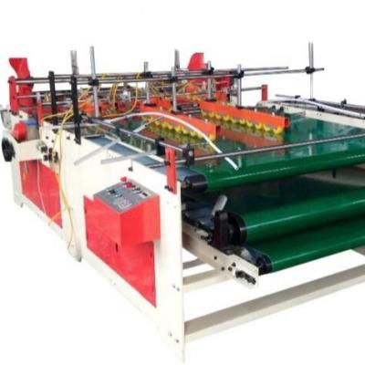 China 1500mm bearbeiten gewölbter Karton-Ordner Gluer halb automatisches 370W maschinell zu verkaufen