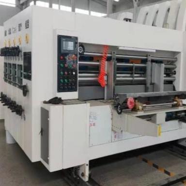 China 1600*2800mm automatischer Flexo Drucker Slotter Die Cutter, das Maschine klebend sich faltet zu verkaufen