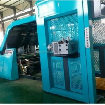 China flauta acanalada de 1300m m que lamina eléctrico semi auto de la máquina 4500kg conducido en venta