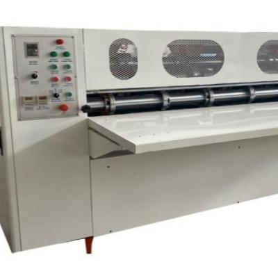 China Thin Blade 4 Knives Slitter Scorer Machine 2000mm Manual Feeder for sale